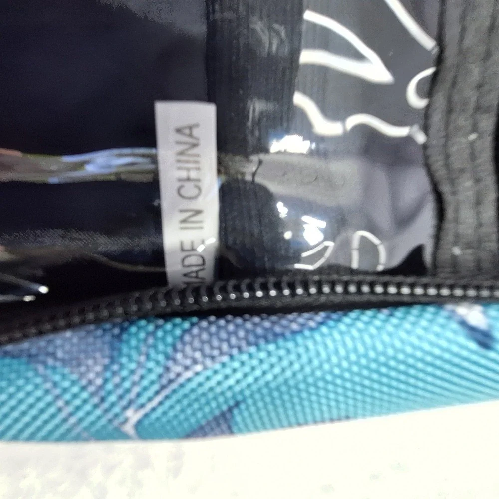 Bang Carsen Hanging Toiletry Bag Womens Large Turquoise Floral Travel Organizer